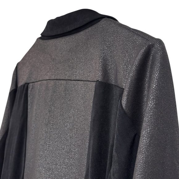 Travelers by Chicos Black Open Cardigan Jacket Size 8/10 - Picture 7 of 8